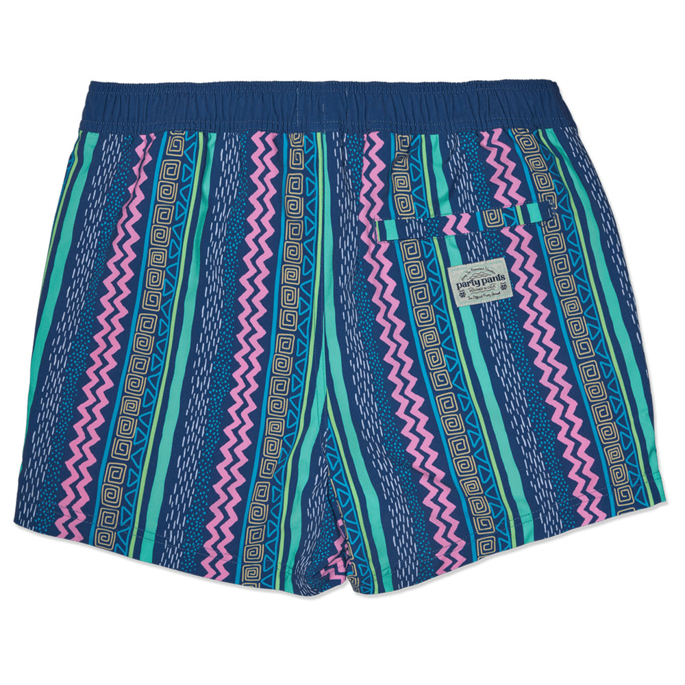Party Pants Vert Vibes 2n1 Shorts LBLU M