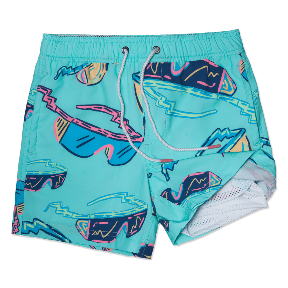 Party Pants Boys Swim Trunks Blockers MNT S