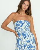 Billabong In The Sky Midi Dress TRB-TRUE BLUE XS