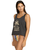 VOLCOM TO THE BANK TANK VBK-VINTAGE BLACK L