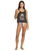 VOLCOM TO THE BANK TANK VBK-VINTAGE BLACK L