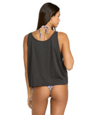 VOLCOM TO THE BANK TANK VBK-VINTAGE BLACK L