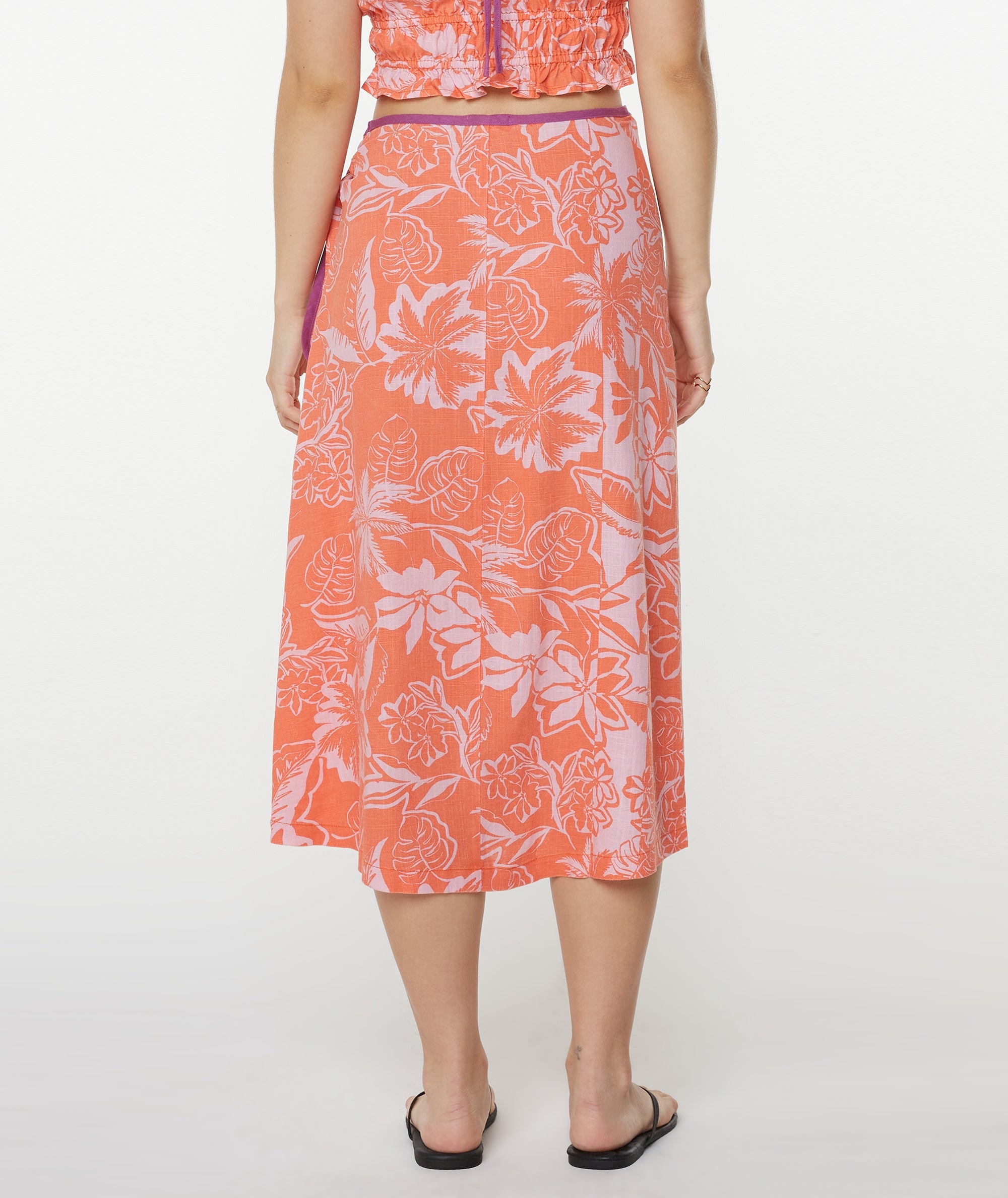Roxy Palma Wrap Skirt NTG M