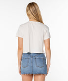 Roxy Made In The Sun Cropped Tee WBB0 S
