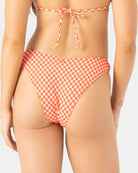 Roxy Flower Power Scoop Cheeky Bikini Bottom RDR S