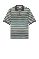 RHYTHM STRIPE SS POLO CHA-CHARCOAL 1S