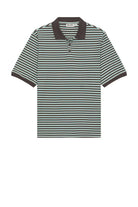RHYTHM STRIPE SS POLO CHA-CHARCOAL 2M