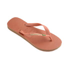 Havaianas Brazil Logo Womens Sandal 9259-Pink Clay 7