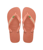 Havaianas Brazil Logo Womens Sandal 9259-Pink Clay 7