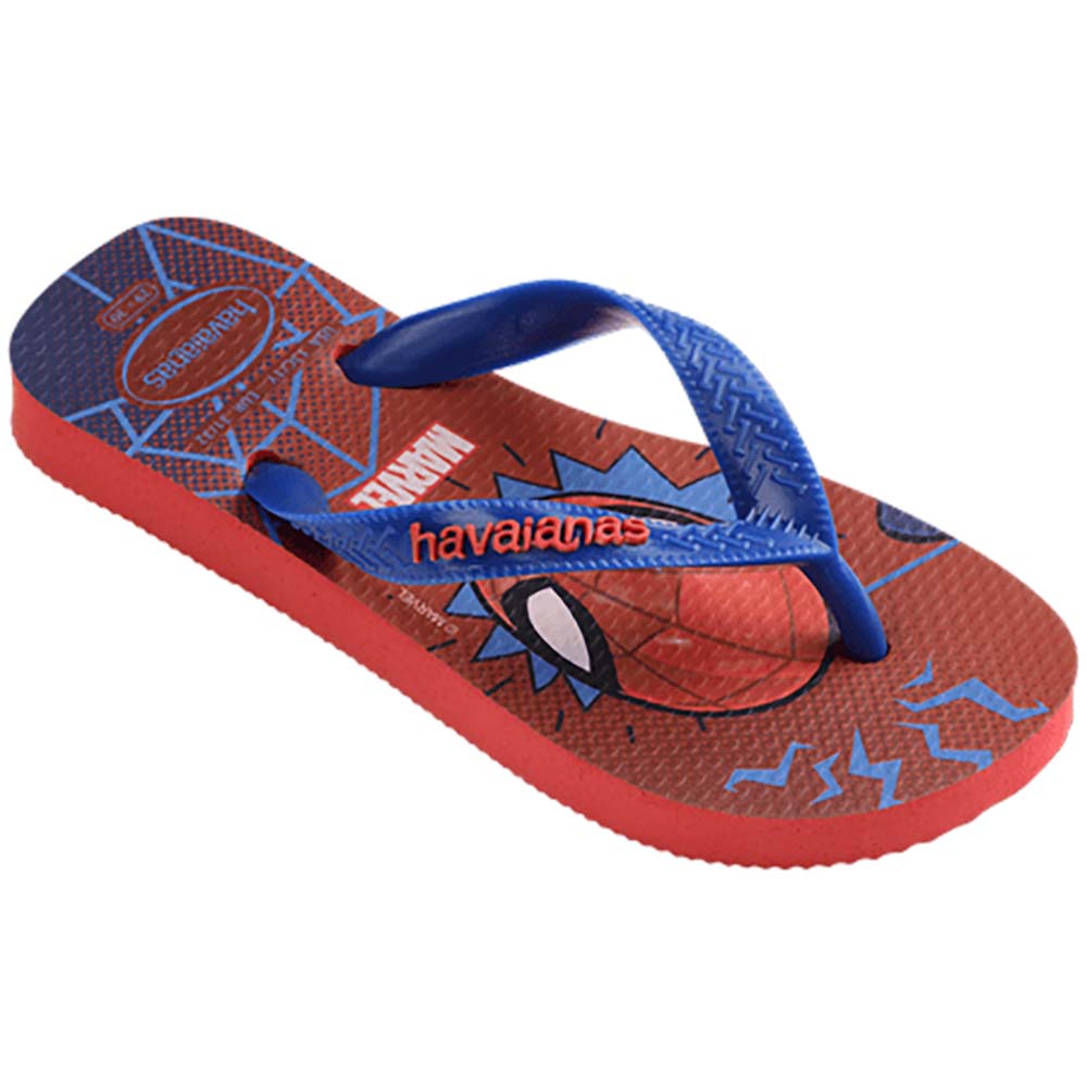 Havaianas Top Marvel Boys Sandal 2090-Ruby Red 13 C
