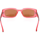 Roxy Cave Pearl Polarizrd Sunglasses Pink Carnation Smoke