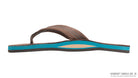 Rainbow Single Layer Leather Mens Sandal Expresso-Blue S