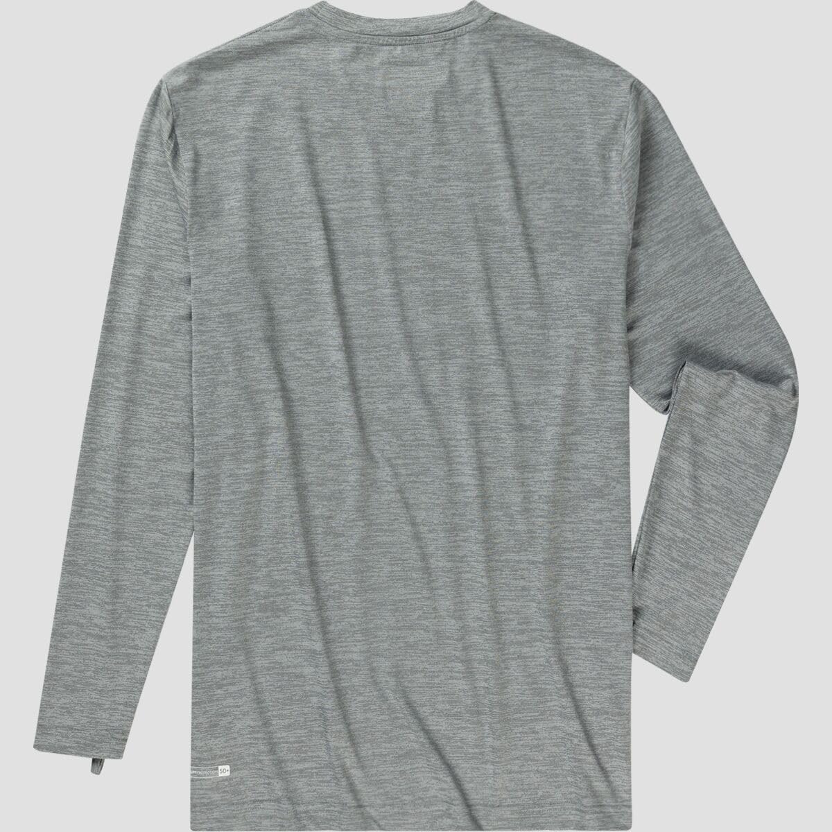 Quiksilver DNA Logo Surf Tee SHH-SMOKED GRAY HEATHER M