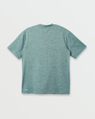 QUIKSILVER DNA LOGO SURF TEE SS JAH-JADE HEATHER S