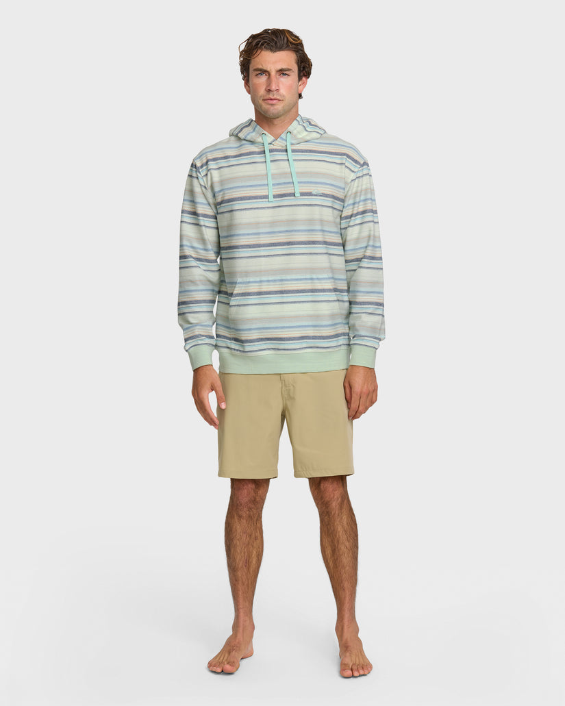 QUIKSILVER GREAT OTWAY HOODIE JADE XL