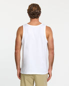 QUIKSILVER BLUEWEED STRIPE TANK MJ0 WHITE M