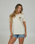 SALTY CREW SHAPE SHACK B.F TEE OFF WHITE M