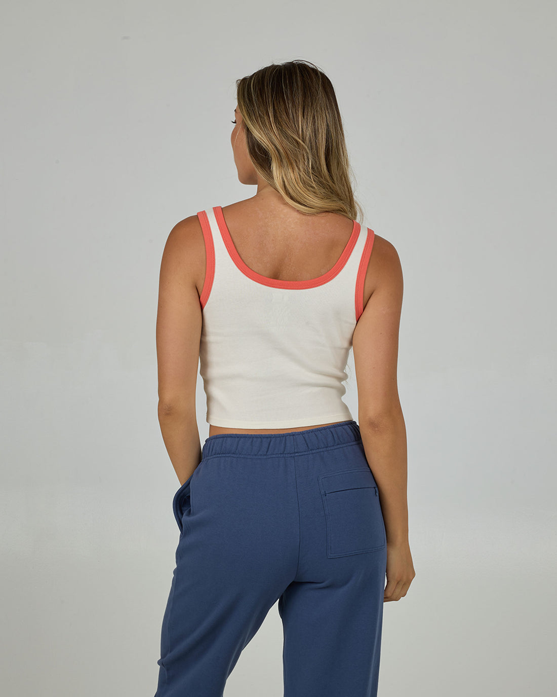 SALTY CREW TEAM SALTY TANK OFF WHITE S