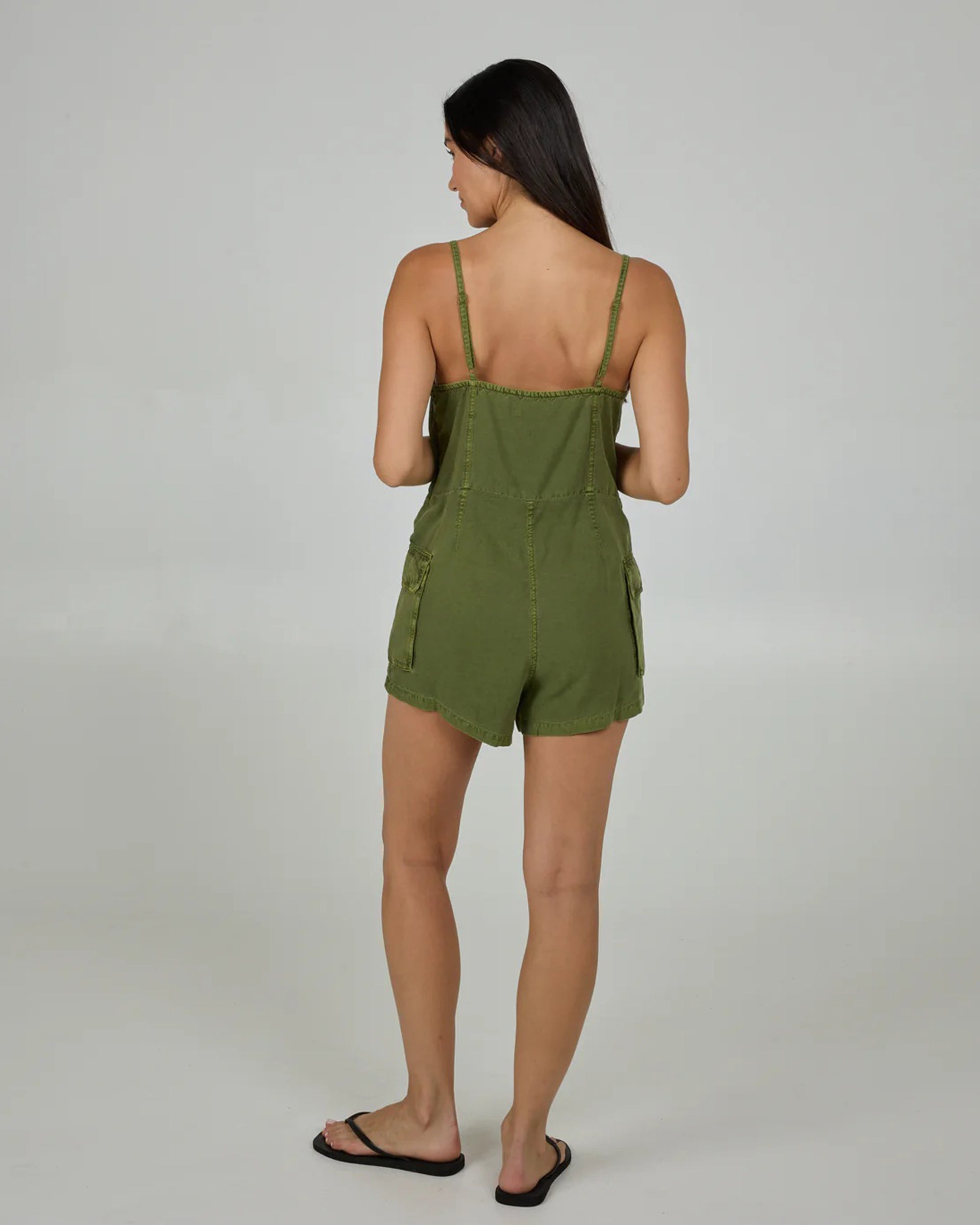 SALTY CREW DRIFTWOOD ROMPER Fern S