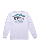 SALTY CREW SNAG IT BOYS LS SUNSHIRT White L