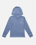 Salty Crew Lurking Hooded Sunshirt Marine XL