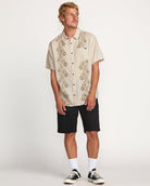 BILLABONG CORDOBA SS SHIRT  STN-Stone S