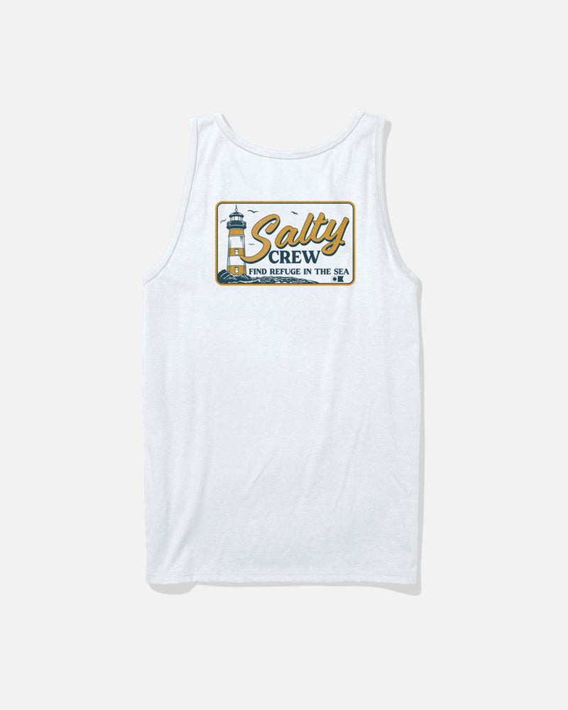 SALTY CREW ASHORE TANK White XL