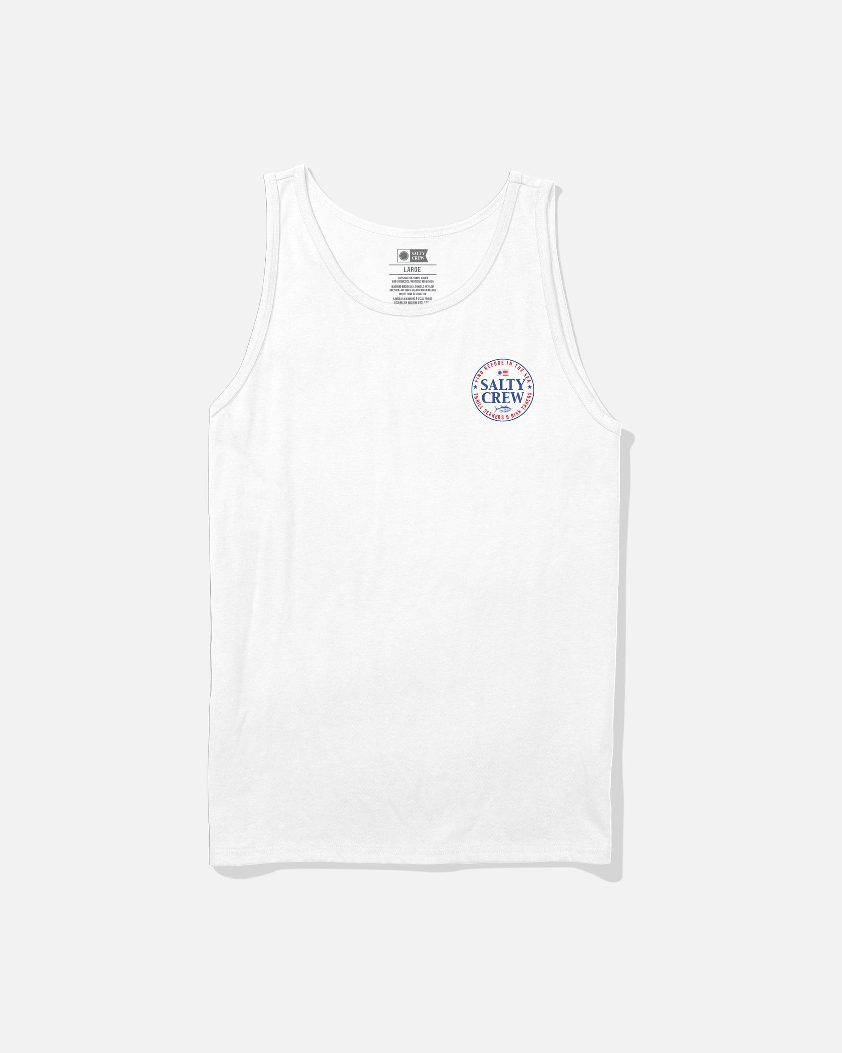SALTY CREW AMERICA LEGEND TANK White XL
