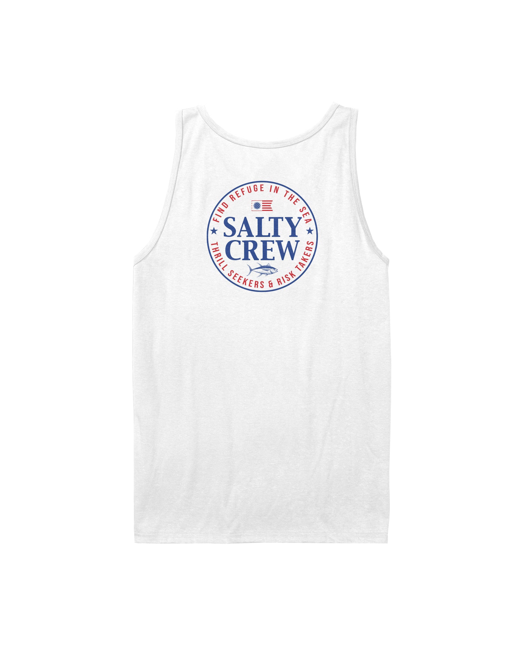 SALTY CREW AMERICA LEGEND TANK White L