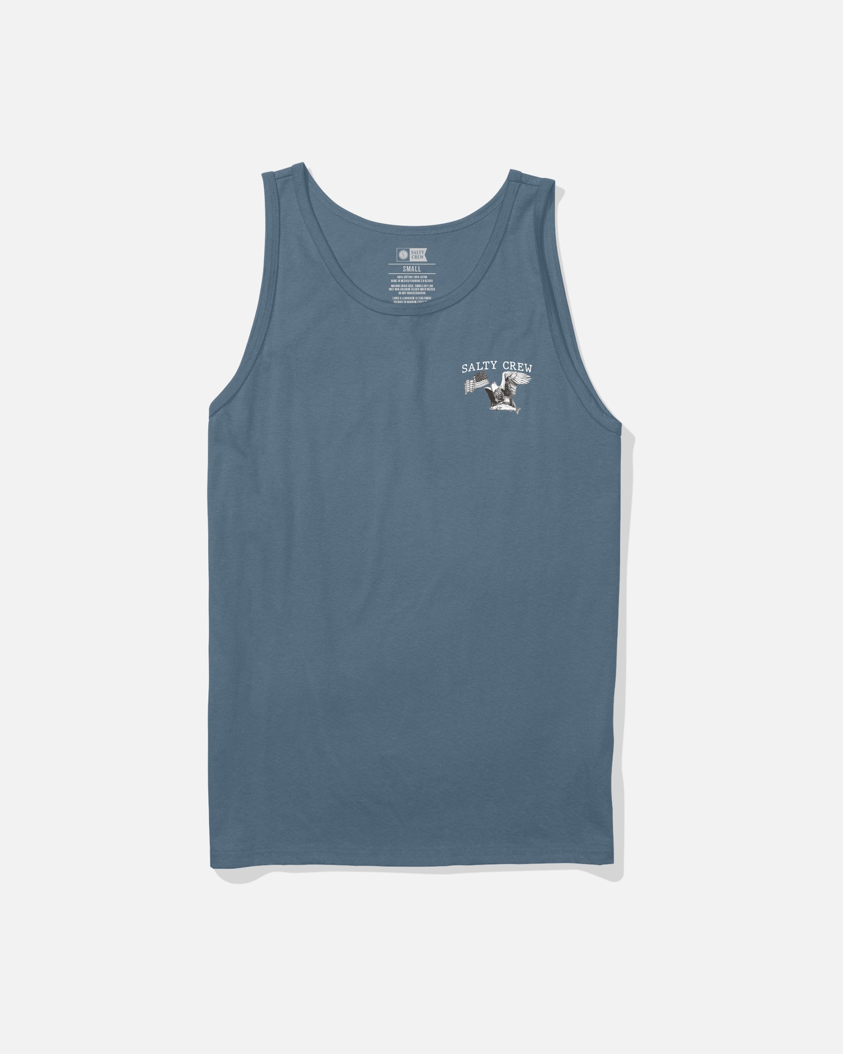 SALTY CREW AMERICA EAGLE TANK Slate S