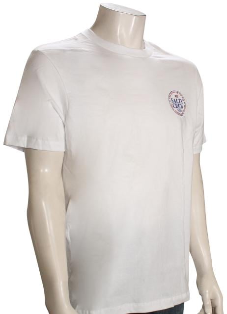 SALTY CREW AMERICA LEGEND SS TEE White L