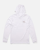 SALTY CREW SURFACE HOODED SUNSHIRT WHITE S