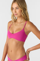 O'NEILL SALTWATER SOLIDS HUNTINGTON BRALETTE TOP FUS L