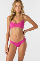O'NEILL SALTWATER SOLIDS HUNTINGTON BRALETTE TOP FUS L