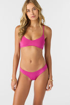 O'NEILL SALTWATER SOLIDS HUNTINGTON BRALETTE TOP FUS S