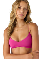 O'NEILL SALTWATER SOLIDS HUNTINGTON BRALETTE TOP FUS S