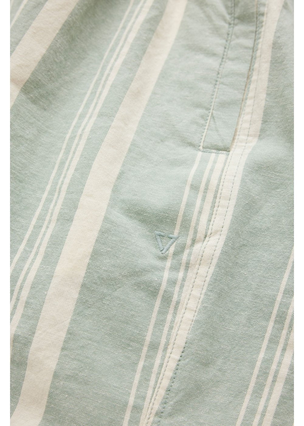 Vissla J. Linen Stripe Elastic Eco 18" Walkshort LSG S