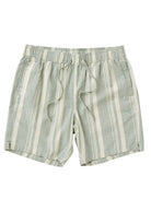 Vissla J. Linen Stripe Elastic Eco 18" Walkshort LSG XL
