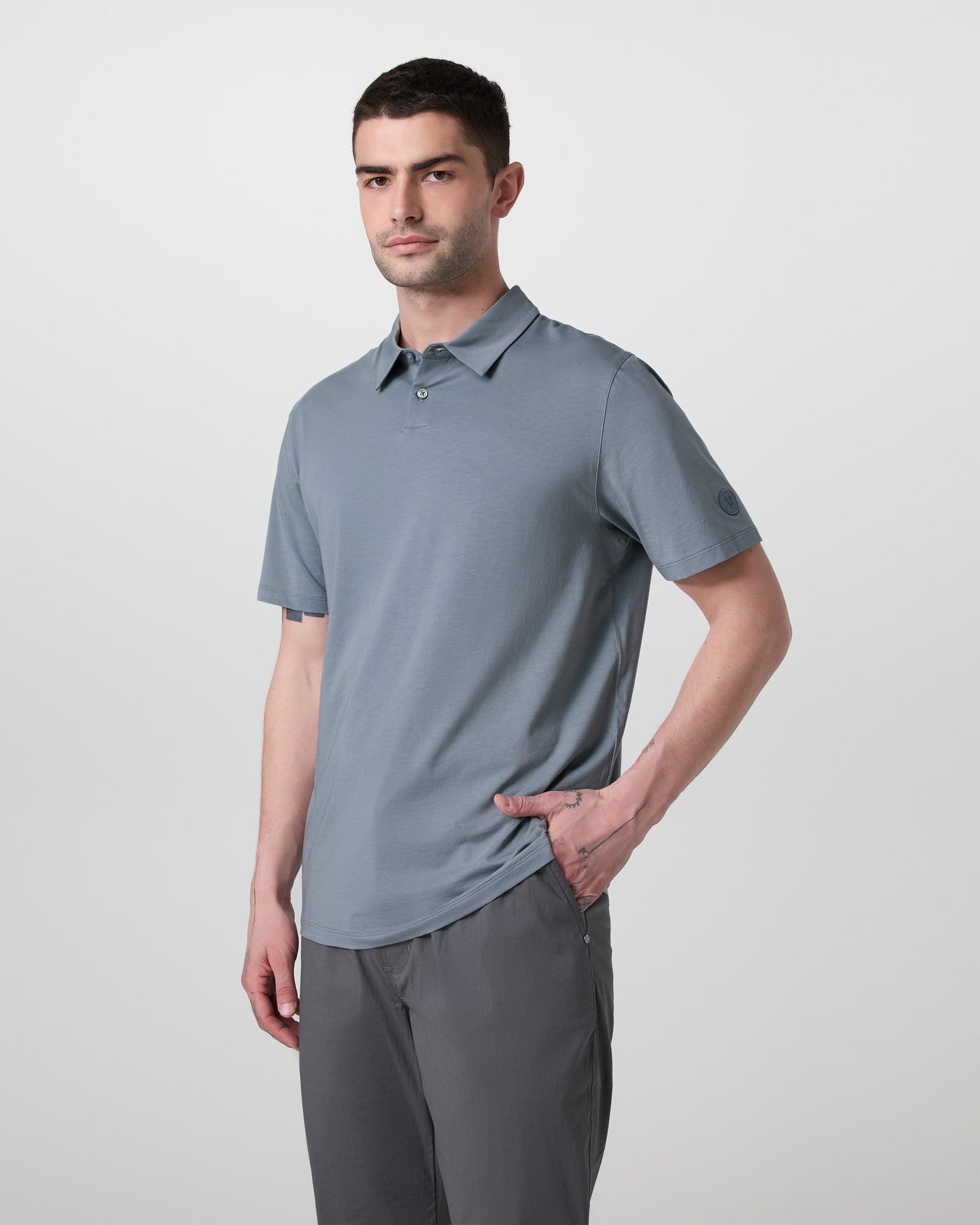 Vuori S/S Feather Polo DBL S