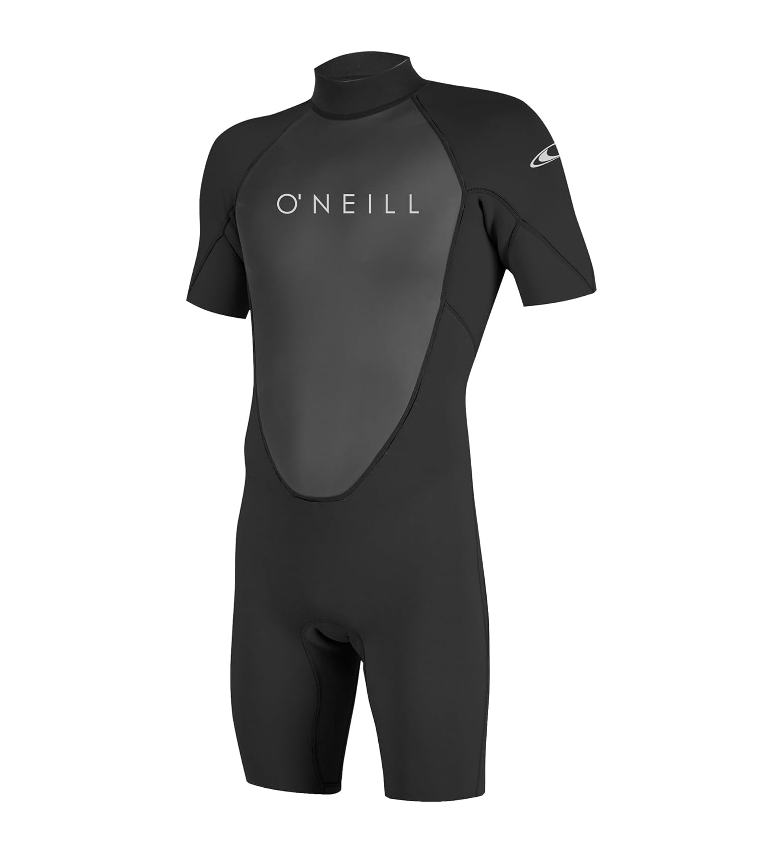 O Neill Reactor-2 2mm Back Zip Boys Springsuit A00-Black-Black 10
