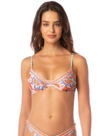 Maaji Irene Bikini Top  AquaMarine M