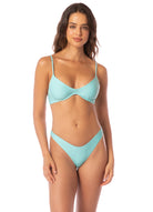Maaji Irene Bikini Top  AquaMarine M