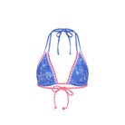 Kulani Kini Braided Crochet Halter Bikini Top RodeoRomeo L