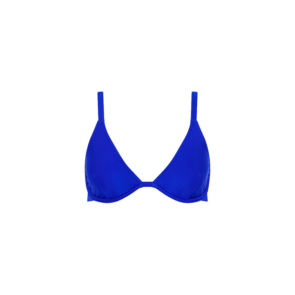 Kulani Kini Underwire Triangle D-DD CUP Top BlueLagoon M