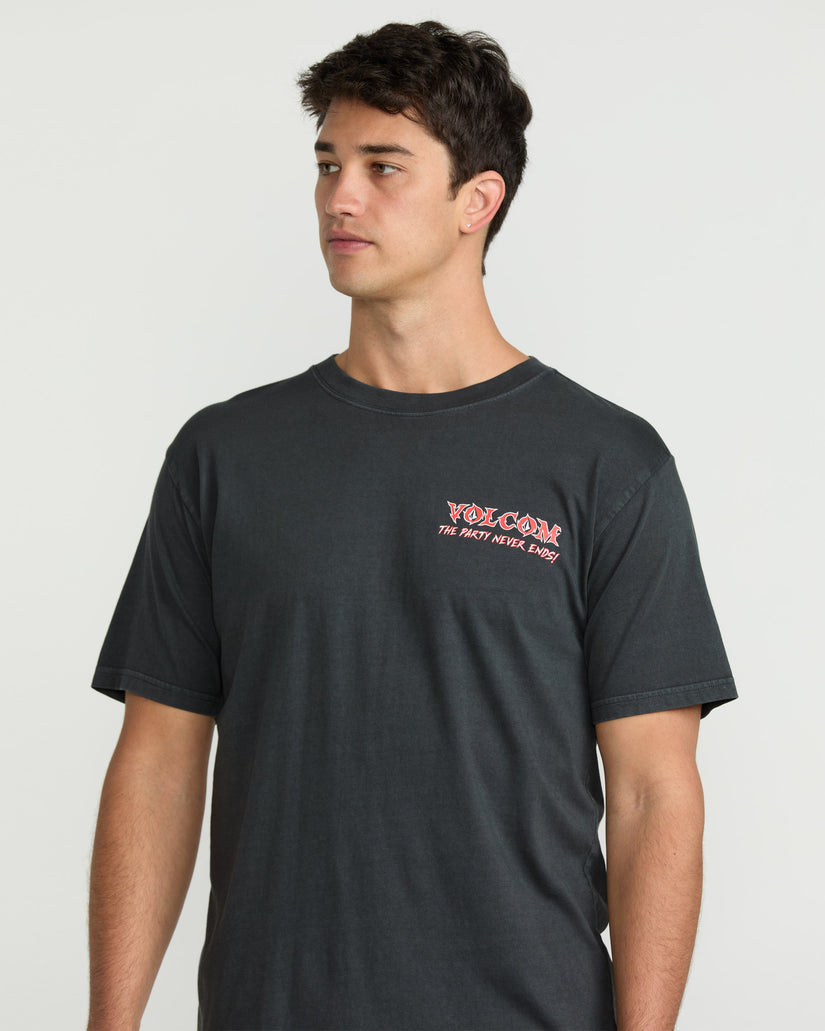 VOLCOM NEVER ENDS SST STH-STEALTH L