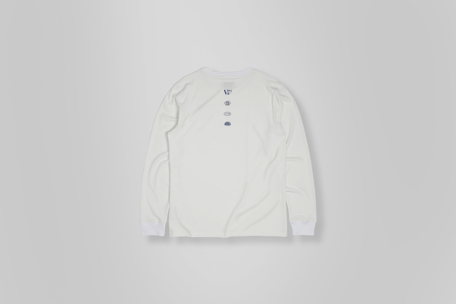 Rivvia Projects RPL Sports LS Tee White/Blue L