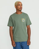 VOLCOM  PLATED SST LTO- LIGHT OLIVE XL