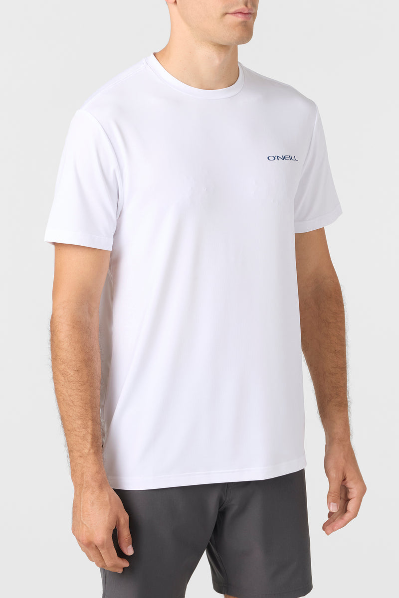 O'NEILL TRVLR UPF TEE TIDES  WHT XXL