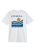 O'NEILL TRVLR UPF TEE TIDES  WHT S