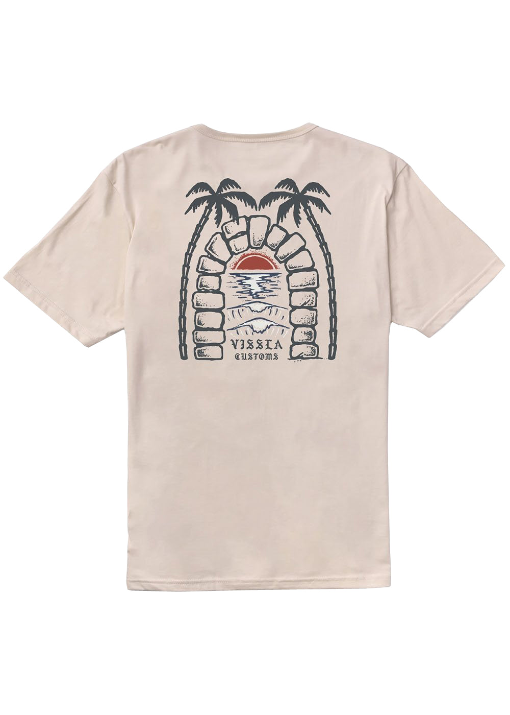 Vissla Archwaves Organic Tee BON XL